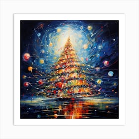 Christmas Tree 3 Art Print