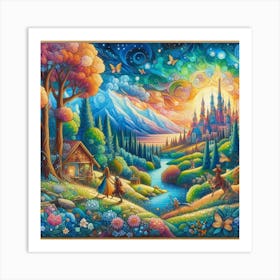 Fairytale Forest Art Print