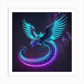 Luminous Leviathan 2 Art Print