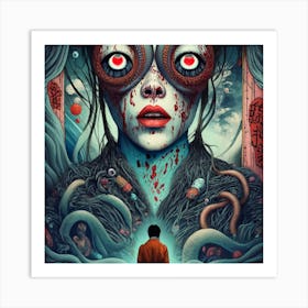 Red Nightmares Art Print