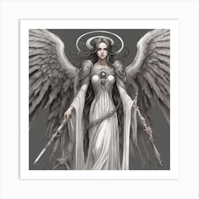 Angel Of Death Art Print