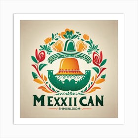 Mexican Logo 1 Art Print