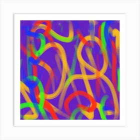 Abstract Painting 1 Art Print