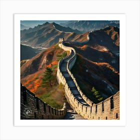 Great Wall Of China Art Print