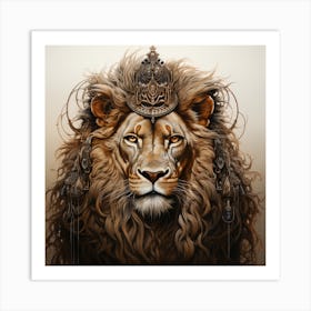 King of the Jungle Art Print