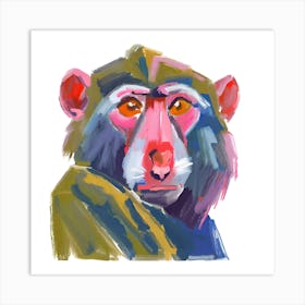 Baboon 01 Art Print