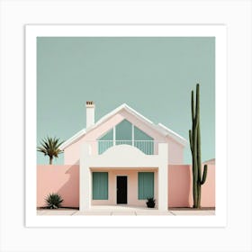 California House 3 Art Print