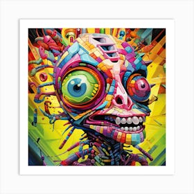 Psychedelic Art 3 Art Print