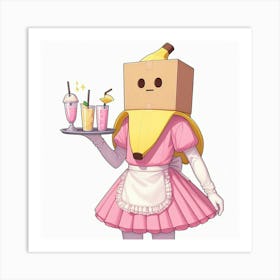 Banana Maid Art Print