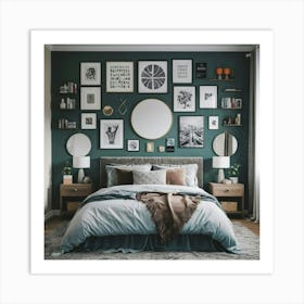 Bedroom Wall Art Art Print