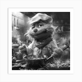 Muppet Chef 1 Art Print