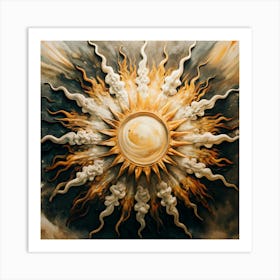 Sun Painting Art Print