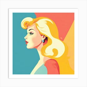 Pin-Up Girl Art Print