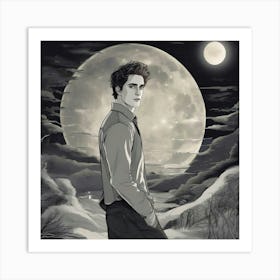 Twilight Edward Cullen Art Print