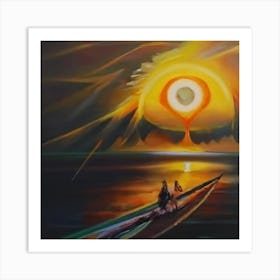 'Sunrise' 5 Art Print