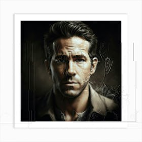 Ryan Reynolds Art Print