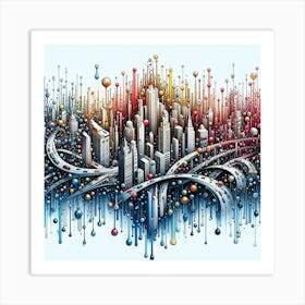 Cityscape 2 Art Print