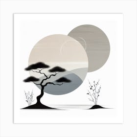 Asian Tree Art Print