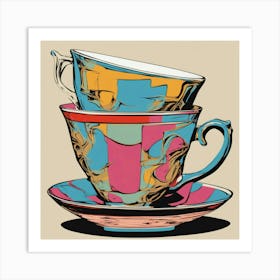 Tea Art 49 Art Print