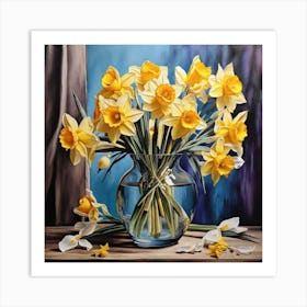 Daffodils 12 Art Print