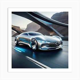 Mercedes Benz Concept Car 4 Art Print