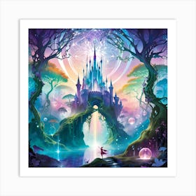 Cinderella'S Castle Art Print