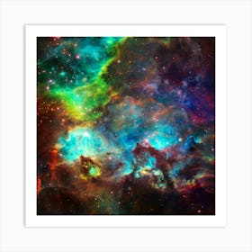 Nebula Art Print