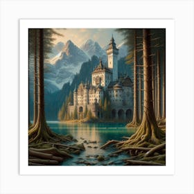 Fairytale Castle Art Print