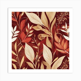 Autumn Leaves 5 Art Print