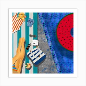 Swimming Pool. 1 Art Print