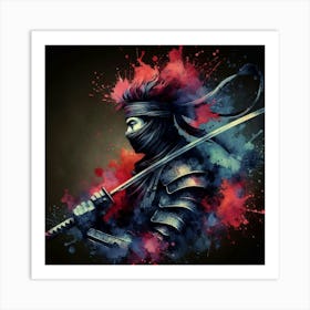 Ninja Warrior Art Print