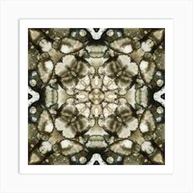 Modern Abstraction Watercolor Pattern Art Print