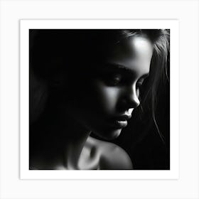 Portrait Of A Woman 20 Art Print