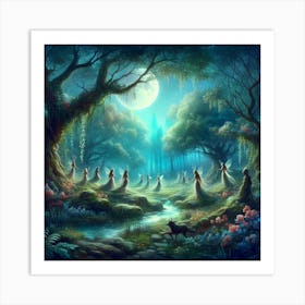 Fairy Forest 25 Art Print