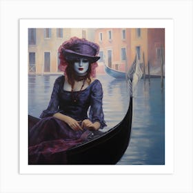 Venice Gondola Art Print