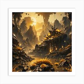 Fantasy Landscape 2 Art Print