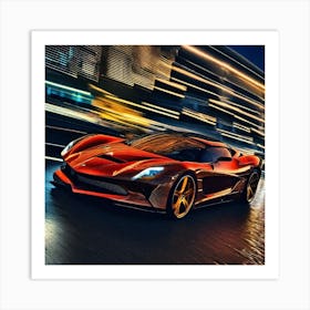 Corvette C7 Corvette Corvette Art Print