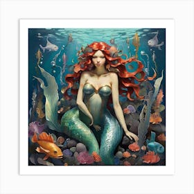 Mermaid Art Print