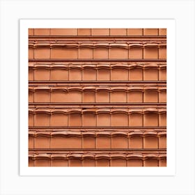 Terracotta Tile Art Print