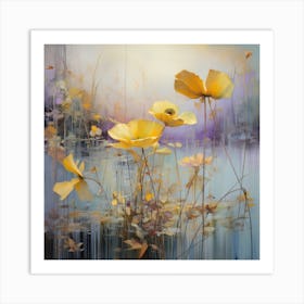 AI Enchanted Palette Art Print