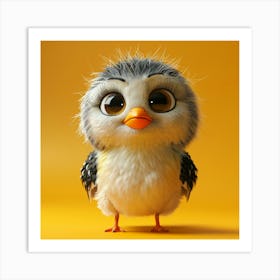 Cute Little Bird 36 Art Print