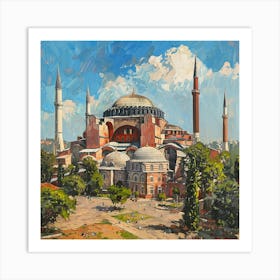 St Sophia'S Church Art Print