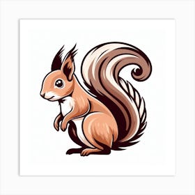 Squirrel Art Print