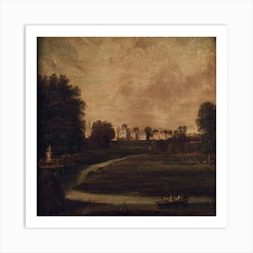 View Of Hampton Court Art Print