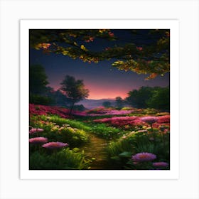 Fairy Garden Art Print