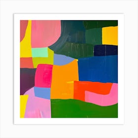 Modern Abstract Collection 74 Art Print
