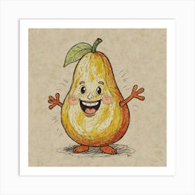 Pear! 3 Art Print