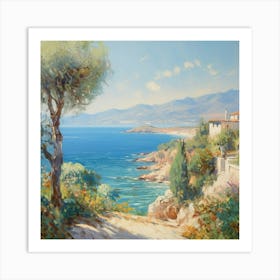 View Of The Sea Art Print