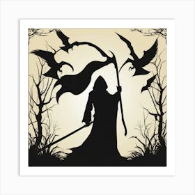 Grimreaper 3 Art Print