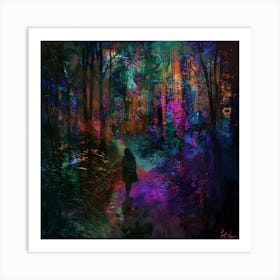 Forest Walk Art Print